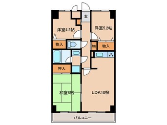 間取図 第二鷺沼レジデンス