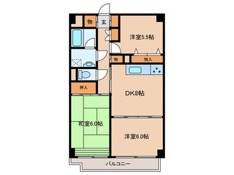 間取図 第二鷺沼レジデンス