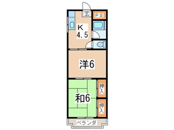 間取図 コ－ポグリ－ン