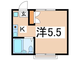 間取図 コリーヌ