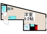 Mi6 1Rの間取り