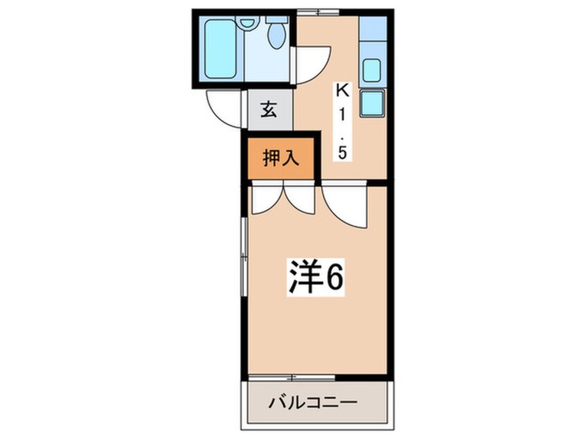 間取図 スト－クハイツ鈴木