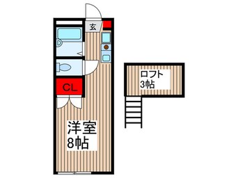 間取図 モンテクール清瀬