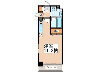 間取図 コンフォ－ル・パレス