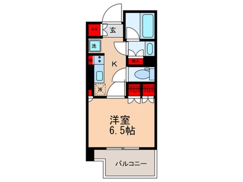 間取図 コンフォリア新中野