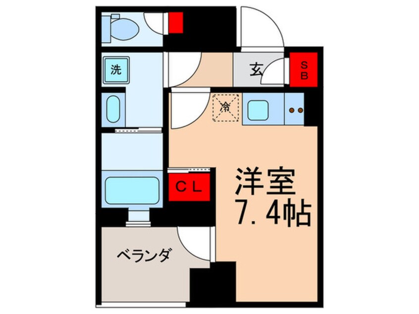 間取図 コンフォリア新中野