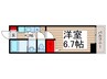 カインドネス所沢美原 1Kの間取り