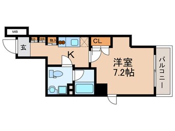 間取図 エステティカ中板橋