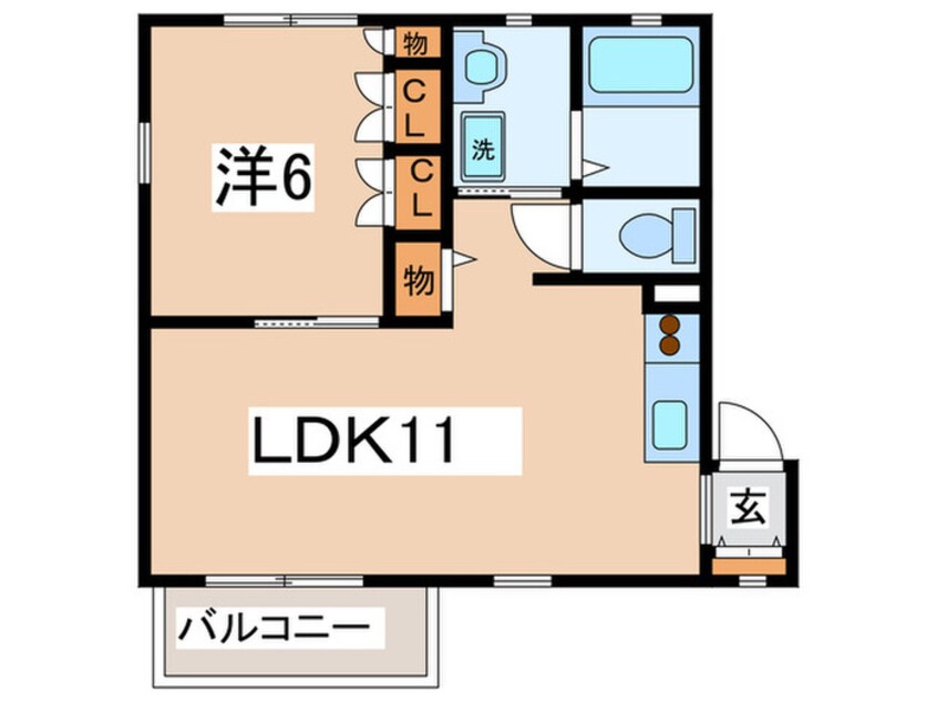 間取図 シャルム湘南台