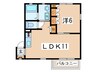 シャルム湘南台 1LDKの間取り