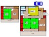 三橋４丁目Y様戸建 5DKの間取り