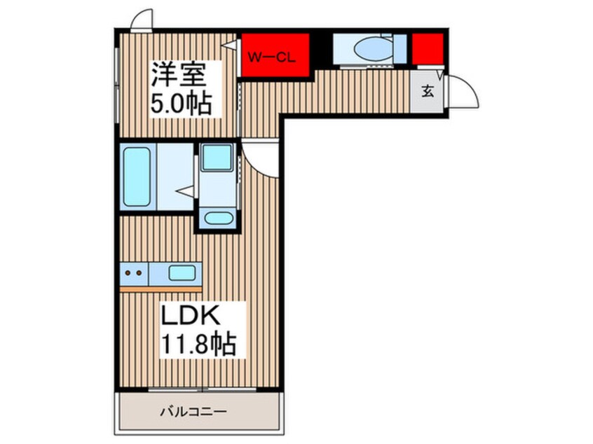 間取図 ローズガーデン戸田