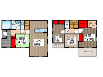 間取図 ﾏｲﾎｰﾑﾈｸｽﾄ杉戸下高野Ⅱ