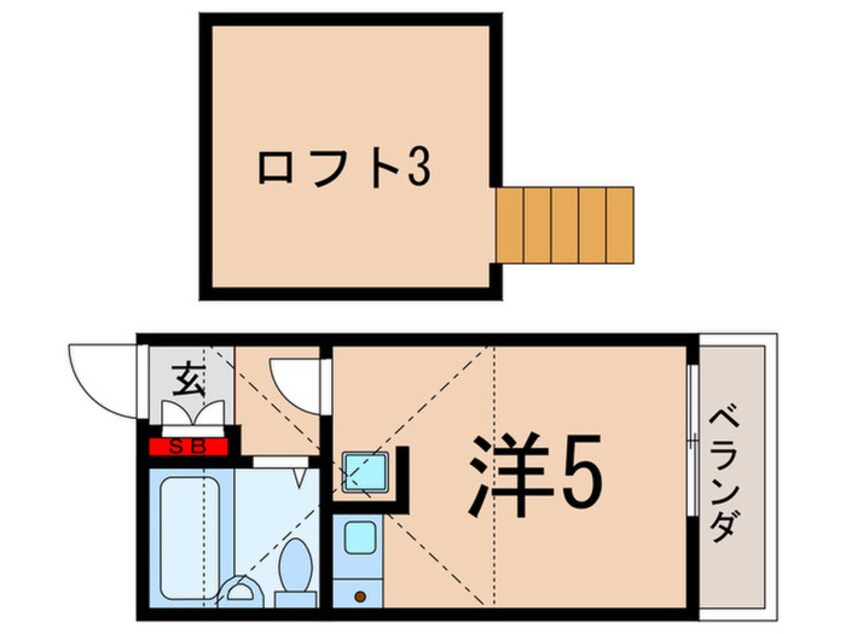 間取図 ハピネスライフ