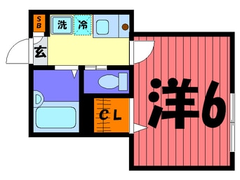 間取図 ル・グラン中野沼袋