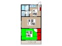 ﾊｲﾑ ｻﾝﾗｲｽﾞの間取図