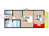 仮)roboto　home新検見川Ⅲ 1LDKの間取り