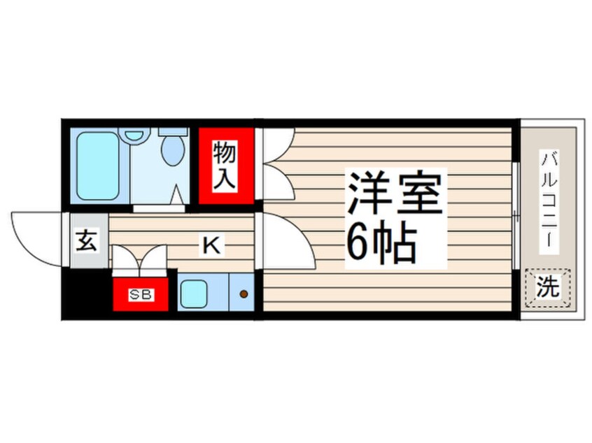 間取図 ハイマ－ト小野田