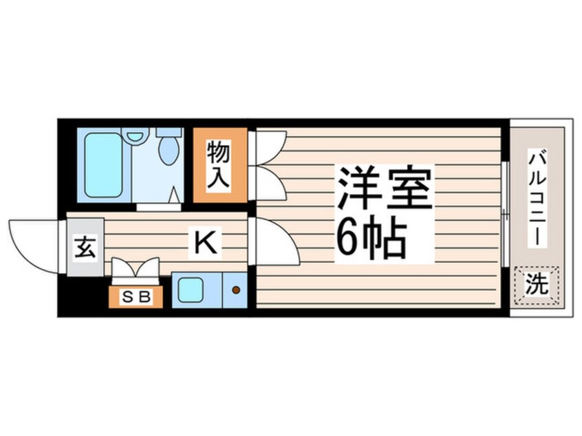 間取図 ハイマ－ト小野田