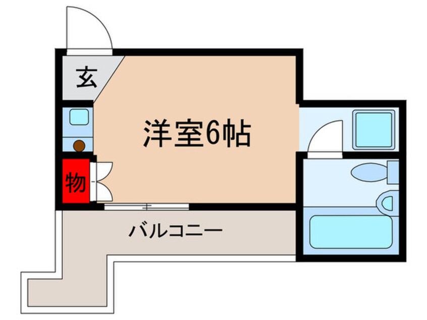 間取図 鳴鳳大廈