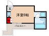 鳴鳳大廈 1Rの間取り