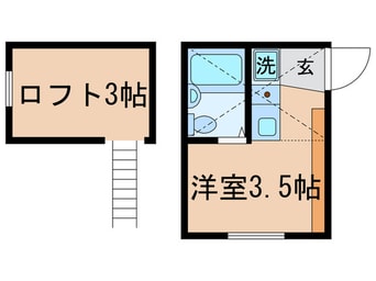 間取図 アベ－テかしまだ
