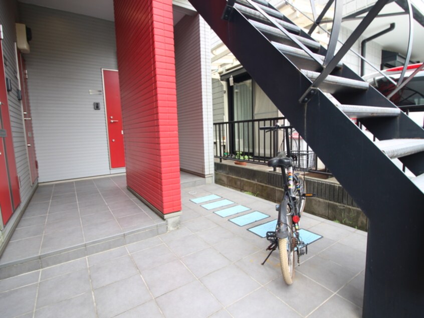 駐輪場 アベ－テかしまだ