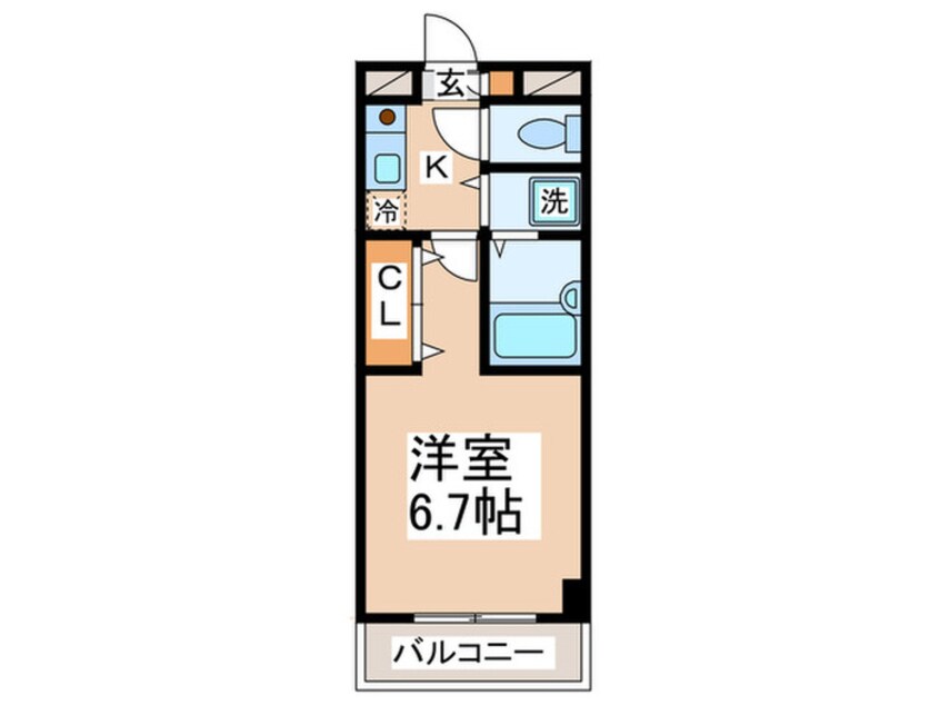 間取図 西河マンション