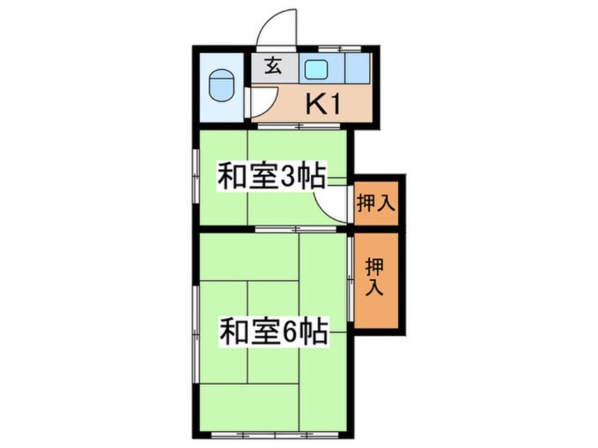 間取図 本多荘