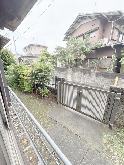 室内からの展望 本多荘