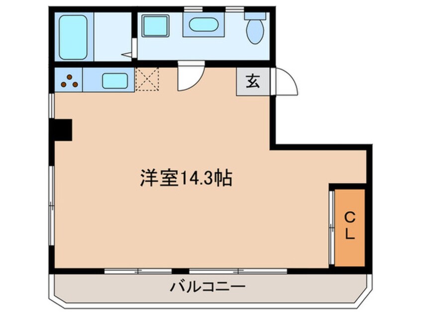 間取図 コーポリリー