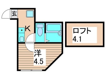 間取図 シャンテ綾瀬