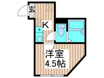 間取図 シャンテ綾瀬