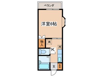 間取図 グランデュール上岡