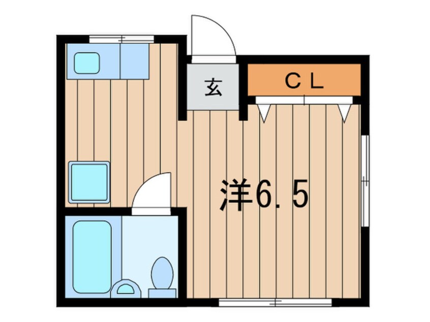 間取図 コ－ポマイツ