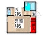 今井ビル 1Kの間取り