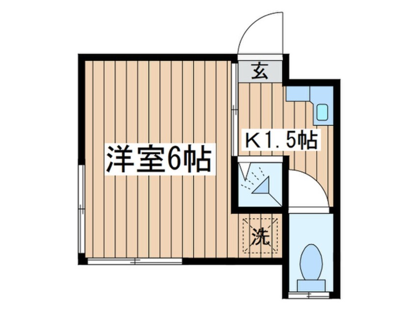 間取図 アパートメンツ４８