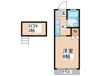 間取図 ハイネスユタカ