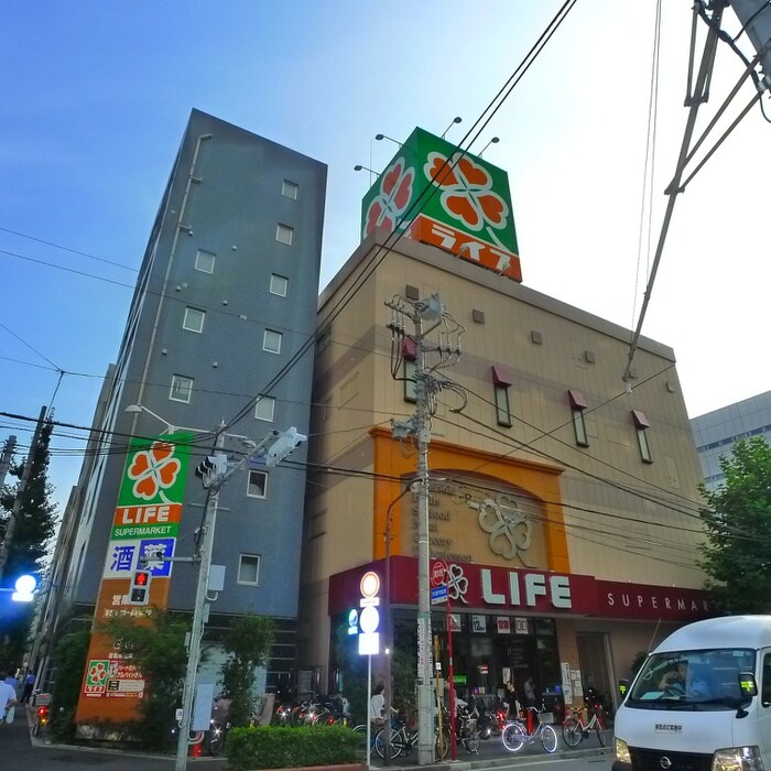 LIFE(スーパー)まで346m ｱｽﾞ浅草橋ﾚｼﾞﾃﾞﾝｽ