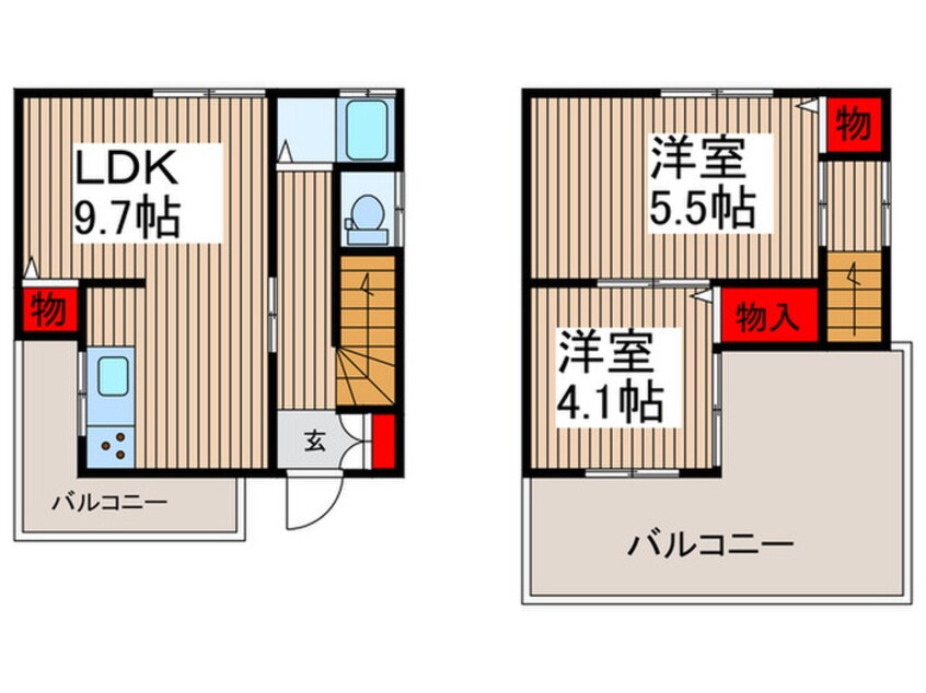 間取図 北欧風の家Ⅰ