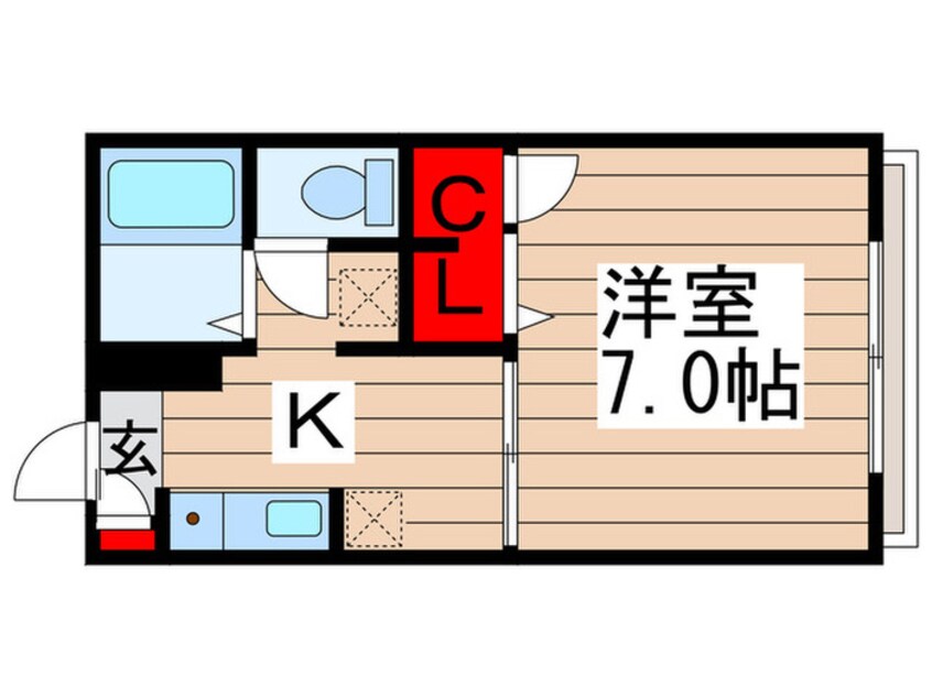 間取図 パストラルブリーズ