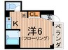 ドムショパ－ナ中山 1Rの間取り