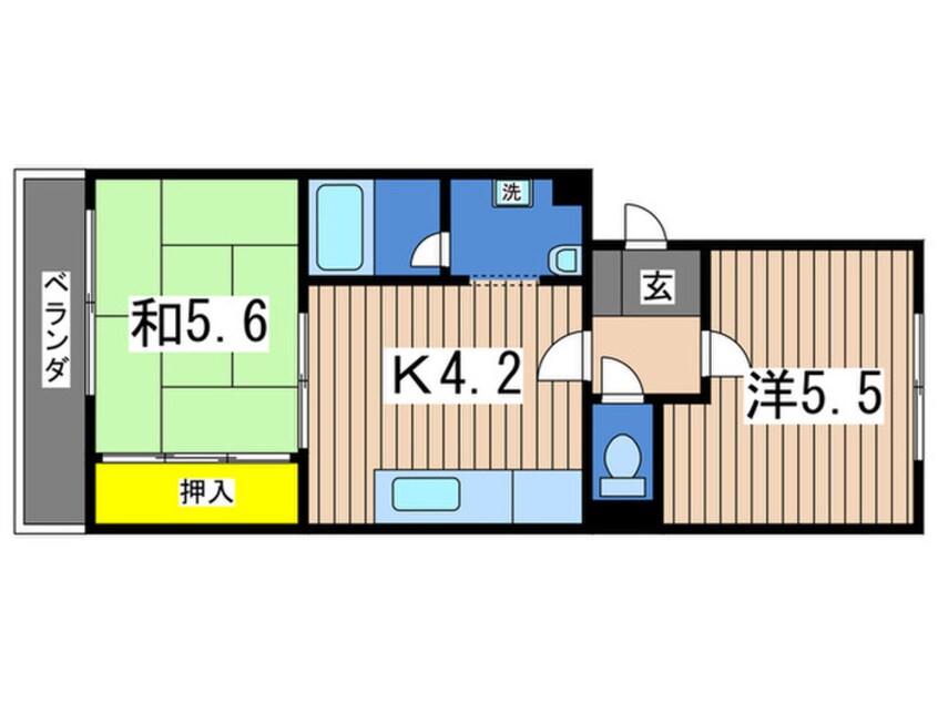 間取図 M・ステージ保土ヶ谷