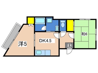 間取図 M・ステージ保土ヶ谷