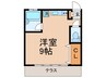第３タイエイハイツ 1Rの間取り