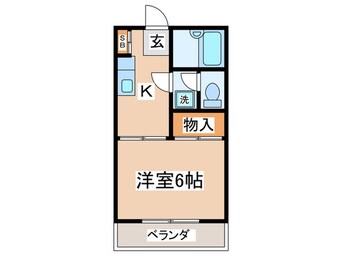 間取図 第３栄光荘