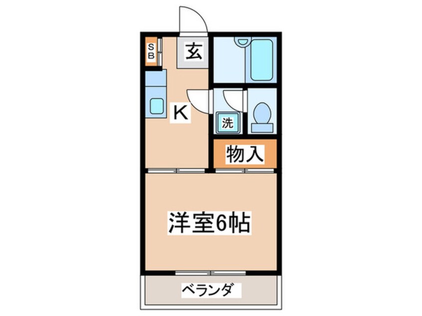 間取図 第３栄光荘