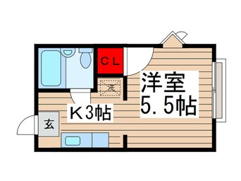 間取図 ファミーユ大久保