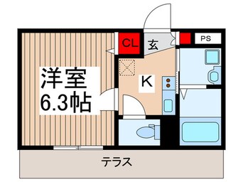 間取図 メゾン・ジュジュ与野本町