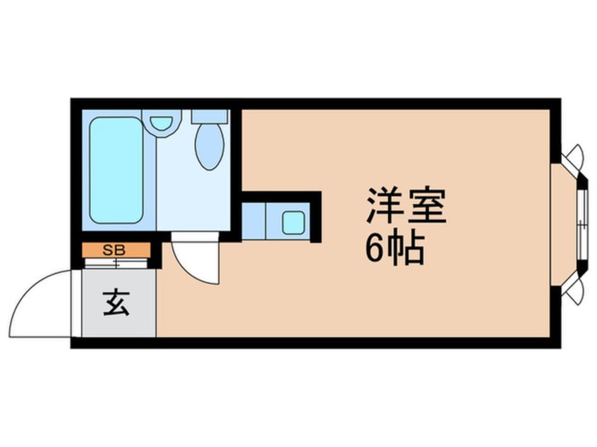 間取図 サンライフ常盤台Ⅱ